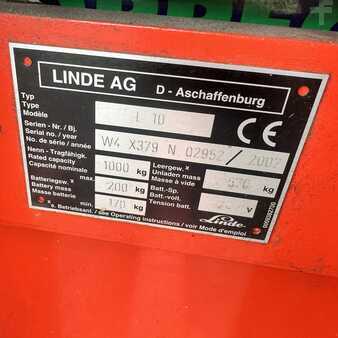 Wózek wysokiego podnoszenia 2002  Linde L10 (379) (13)