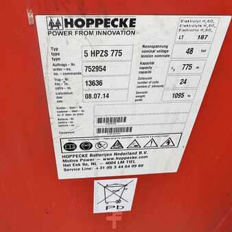 3-wiel elektrische heftrucks 2014  Linde E16H (386-02) (10)