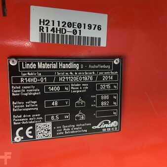 Työntömastotrukki 2014  Linde R14HD (1120) (19)