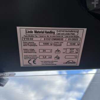 Vertical order pickers 2023  Linde V10-02 (5212) (11)