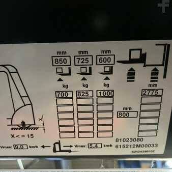 Vertical order pickers 2023  Linde V10-02 (5212) (21)