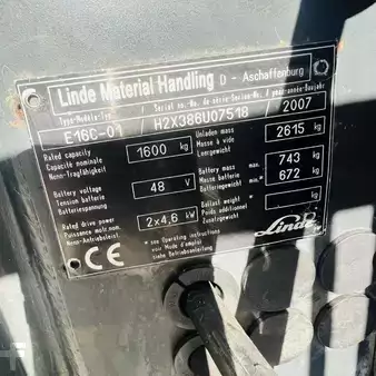 Elektro tříkolové VZV 2007  Linde E16C (386) EX Zone 2 (28)