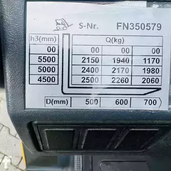 4-wiel elektrische heftrucks 2007  Jungheinrich EFG 425K (9)