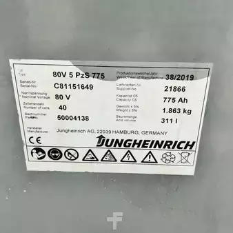 Elektro čtyřkolový VZV 2019  Jungheinrich EFG425s (16)