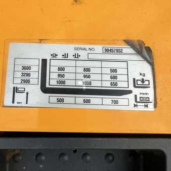 Apilador eléctrico 2014  Jungheinrich EJC110 (6)