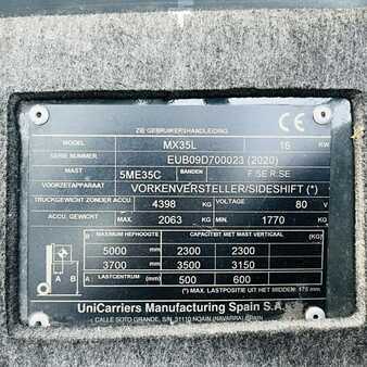 Elektromos 4 kerekű 2020  CAT Lift Trucks EP35N-80E (26)