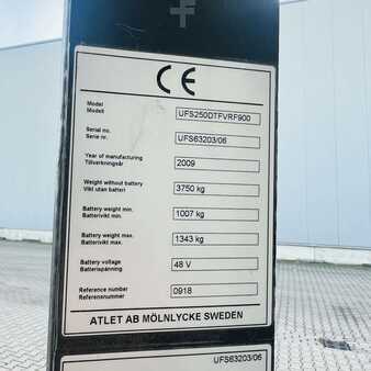 Four-way reachtrucks 2009  Atlet 250DTFVRF900UFS (23)