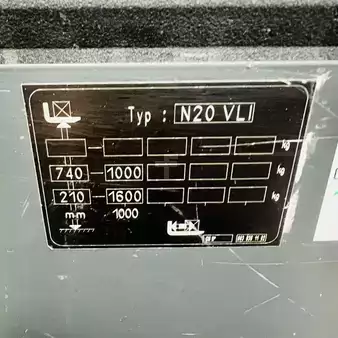 Wózek do komisjonowania poziomego 2020  Linde N20VLI (1110) (17)