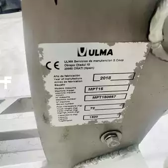 Wózek paletowy ręczny 2018  ULMA Inoxtruck MPT18 (7)