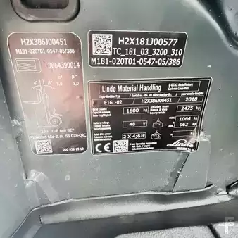 Elektromos 3 kerekű 2018  Linde E16L (386-02) EVO (28)
