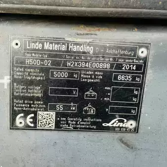 Carrelli elevatori diesel 2014  Linde H50D (394-02) EVO (8)