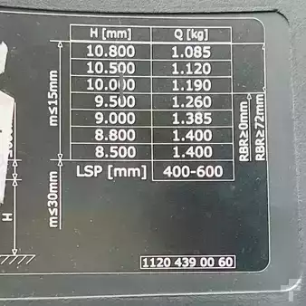 Carretilla retráctil 2018  Linde R14HD (1120) (17)