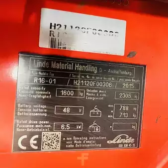 Carrelli retrattili 2015  Linde R16 (1120) (14)