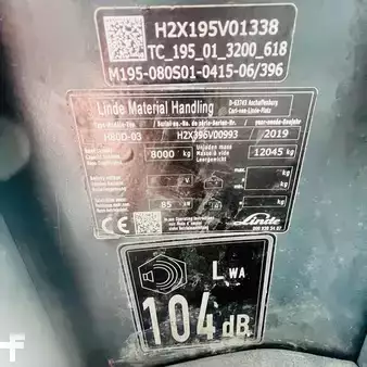 Dieselstapler 2019  Linde H80D (396-03) EVO (12)