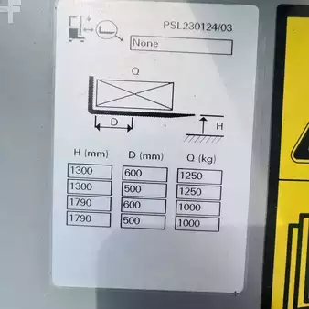 Apilador eléctrico 2020  Unicarriers PSL125 (12)