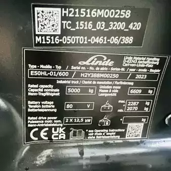 4-wiel elektrische heftrucks 2023  Linde E50/600HL (388) (5)