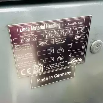 Diesel heftrucks 2013  Linde H30D (393-02) EVO (12)