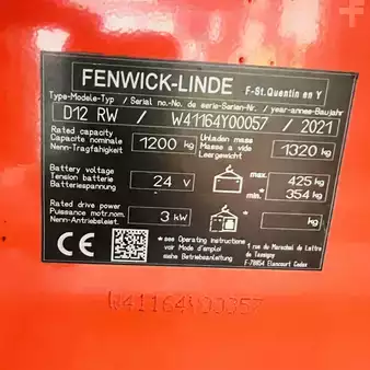Magasemelésű béka ülés 2021  Linde D12RW (1164) (16)