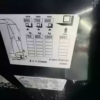 Carretilla pasillo estrecho 2015  Linde Kombi L - Coldstore (011) (5)