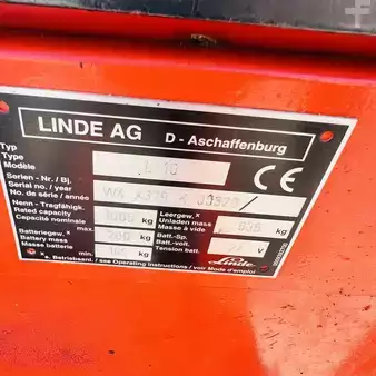 Apilador eléctrico 1999  Linde L10 (379) (12)