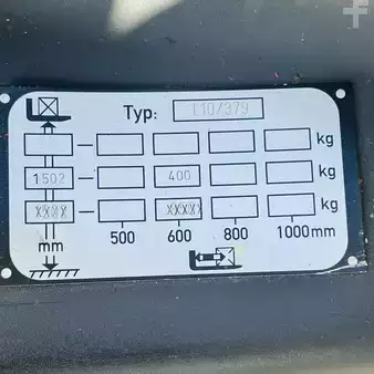 Apilador eléctrico 2007  Linde L10 (379) (12)