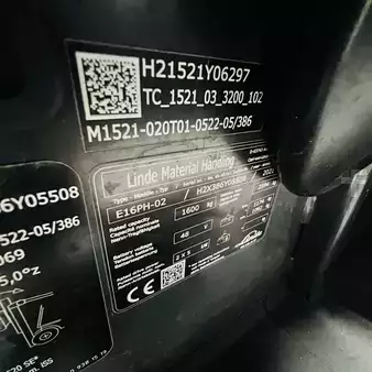 Elektro čtyřkolový VZV 2021  Linde E16PH (386-02) EVO (7)