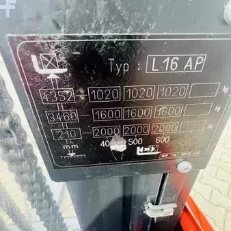 Beállós targonca 2016  Linde L16APi (1173) (24)