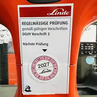 Stacker de condutor em pé 2022  Linde L14AP (1173) (4)
