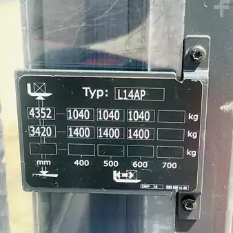 Stackers Stand-on 2022  Linde L14AP (1173) (16)