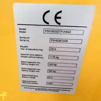 Hochhubwagen 2014  Atlet PSH160SDTFVH540 (6)