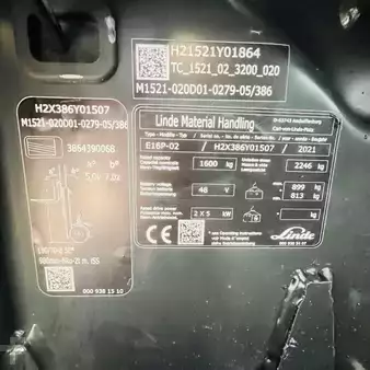 Elektromos 4 kerekű 2021  Linde E16P (386-02) EVO (11)