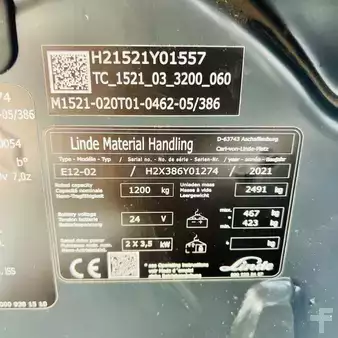 Eléctrico - 3 rodas 2021  Linde E12 (386-02) EVO (19)