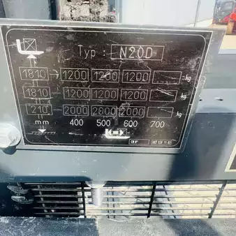 Horizontális komissiózó 2020  Linde N20D (1115) (7)