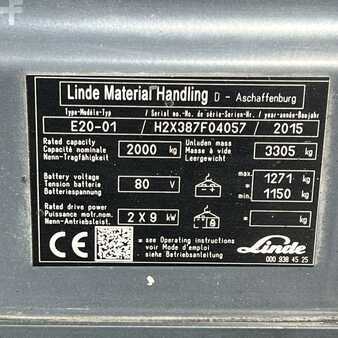 Electric - 4 wheels 2015  Linde E20 (387-01) (18)
