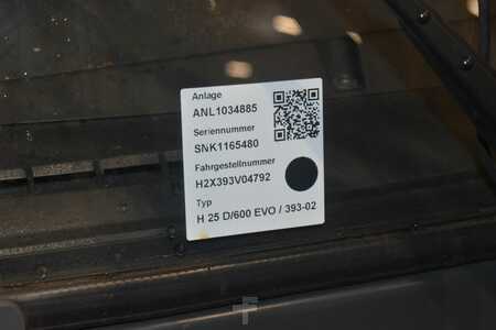 Chariots élévateurs diesel 2019  Linde H 25 D/600 EVO 393-02 (13)