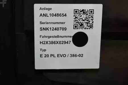 Elektro čtyřkolový VZV 2020  Linde E 20 PL EVO 386-02 (14)