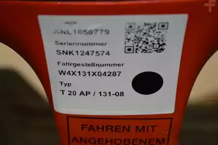 Niederhubwagen 2020  Linde T 20 AP 131-08 (6)