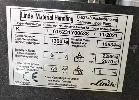 Empilhadores de via estreita 2021  Linde K-Schwenkschubgabel 5231-00 (2)