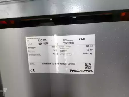 Pinontavaunu 2020  Jungheinrich EJC 112 z 409 DZ (2)