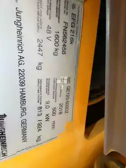 Elektro 3 Rad 2018  Jungheinrich EFG 216 K (6)