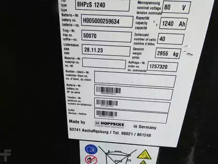 Elektro čtyřkolový VZV 2017  Linde E80-900 (5)