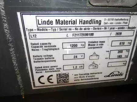Hochhubwagen 2020  Linde L12 (4)