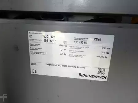 Hochhubwagen 2020  Jungheinrich EJC112 Z (5)