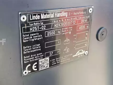 Wózki gazowe 2014  Linde H25T-02 Triplex (13)