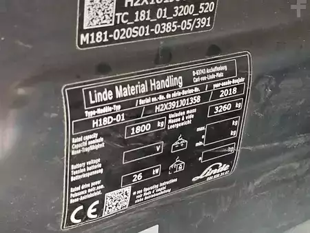 Dieselový VZV 2018  Linde H18D-01 nur 5988h (11)
