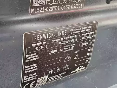 Wózki gazowe 2019  Linde H16T-01 Triplex nur 1430h (12)