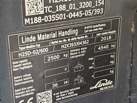 Diesel heftrucks 2018  Linde H25D-02/600 (11)