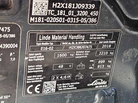 Elektrisk- 3 hjul 2018  Linde E16-02 (11)