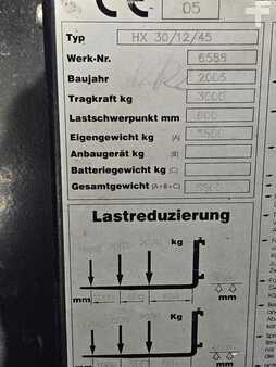 Boční vysokozdvižný vozík 2005  Baumann HX30/12/45 (12)