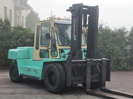 Diesel heftrucks 2007  Dalian CPCD100 nur 772h (8)